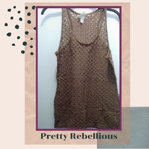 Pretty Rebellious | Crochet tank